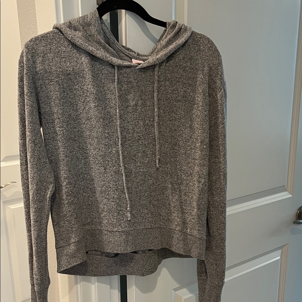 Minimalist Make + Model Heather Gray Hoodie
